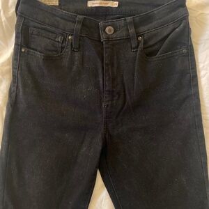 Levis high waisted skinny jeans
